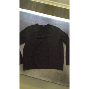 Express Black V Neck Sweater XL Men Extra Large Fashion